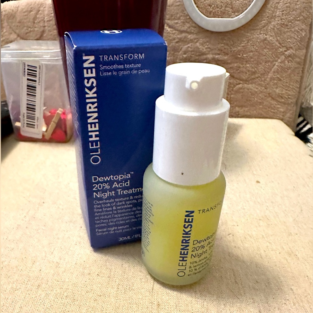 OLEHENRIKSEN Dewtopia 20% PHA/AHA Retexturizing Night Serum NEW
